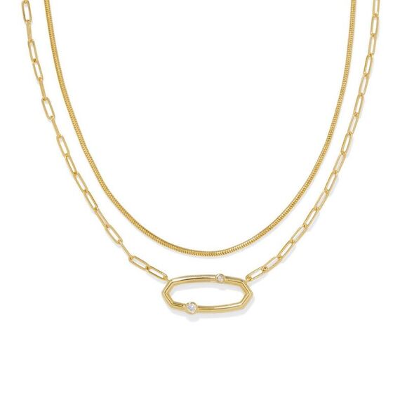 Kendra Scott Jewelry - Open Box - Kendra Scott -  Traci Cubic Zirconia Multi Gold